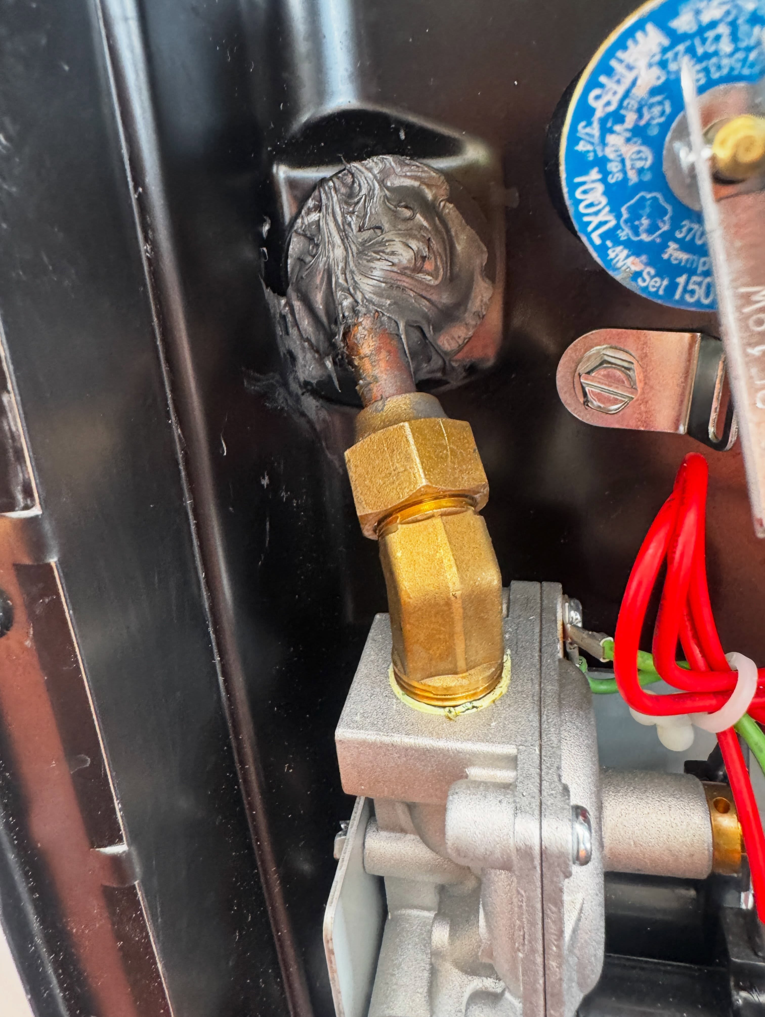 Water heater repair photo 4 on Recreational vehicle in Piney Flats, Tennessee